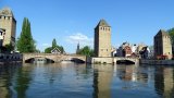 Strasbourg - Promenade en péniche- Pont Vauban